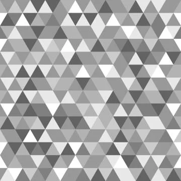 Geometric Seamless  Abstract Pattern with Triangles 스톡 일러스트
