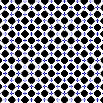 Geometric Seamless Art Background Pattern Stock Illustration