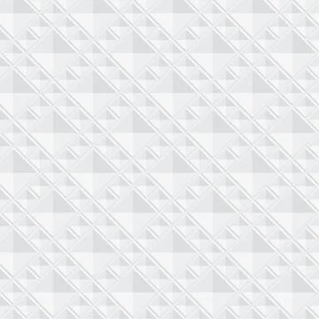 Geometric seamless background with 3d illusion Illustrazione stock