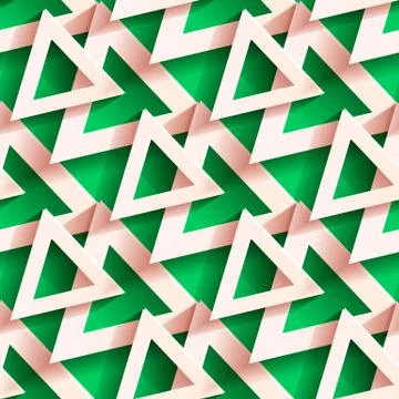 Geometric seamless background. Stock Illustration