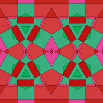 Geometric seamless background. Stock Illustration