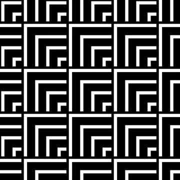 Geometric seamless background for presentations, creativity, design Stock Illustration