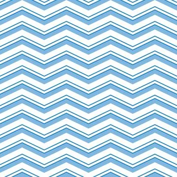 Geometric Seamless Blue Pattern. Classic Ornament Stock Illustration