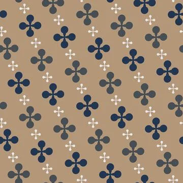 Geometric seamless decorative pattern. Vector image. Stock Illustration