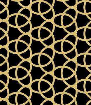 Geometric Seamless Fine Pattern. Classic Ornament Stock Illustration