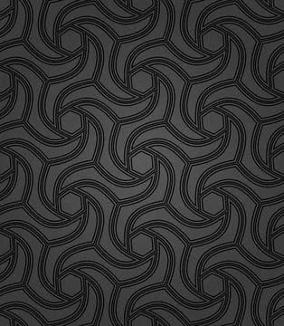 Geometric Seamless Fine Pattern. Classic Ornament Stock Illustration