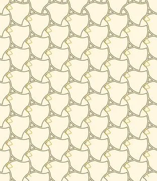 Geometric Seamless Fine Pattern. Classic Ornament Stock Illustration