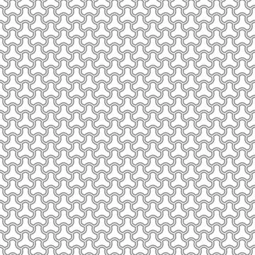 Geometric Seamless Fine Pattern. Classic Ornament Stock Illustration