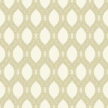Geometric Seamless Fine Pattern. Classic Ornament Stock Illustration