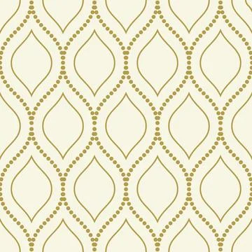 Geometric Seamless Fine Pattern. Classic Ornament Stock Illustration