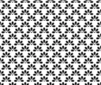 Geometric Seamless Fine Pattern. Classic Ornament Stock Illustration