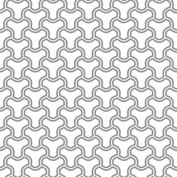 Geometric Seamless Fine Pattern. Classic Ornament Stock Illustration
