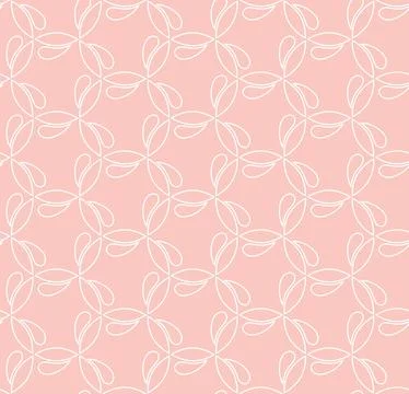 Geometric Seamless Fine Pattern. Classic Ornament Stock Illustration