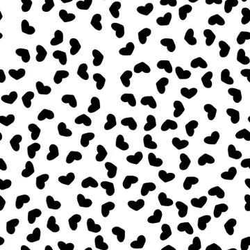 Geometric seamless hand drawn pattern Stock Illustration