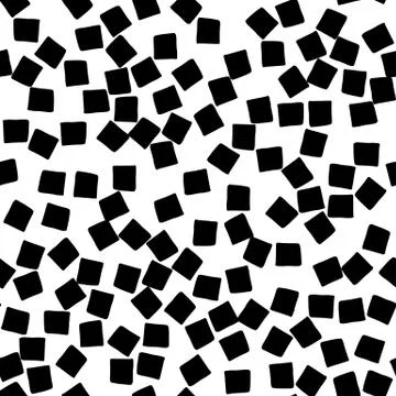 Geometric seamless hand drawn pattern Stock Illustration