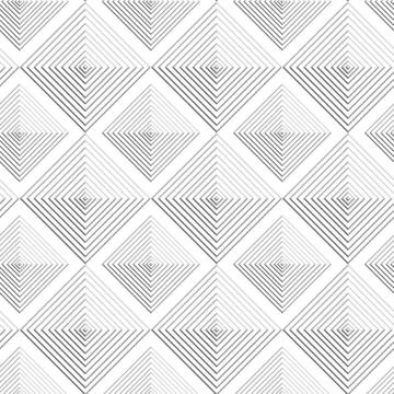Geometric seamless linear pattern. Can be used for design posters, packaging Illustrazione stock