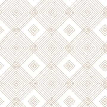 Geometric seamless linear pattern. Can be used for design posters, packaging Stock Illustration
