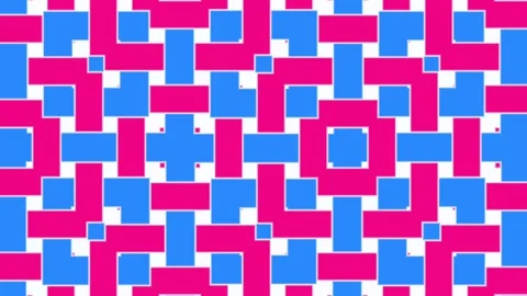 Geometric seamless looping pattern, moving geometrical background. Video stock 151102778