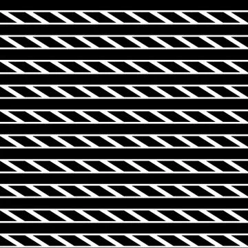 Geometric seamless monochrome pattern with parallelograms, squares. 스톡 일러스트