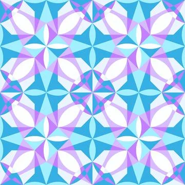 Geometric seamless mosaic wallpaper. Vector pattern Иллюстрация
