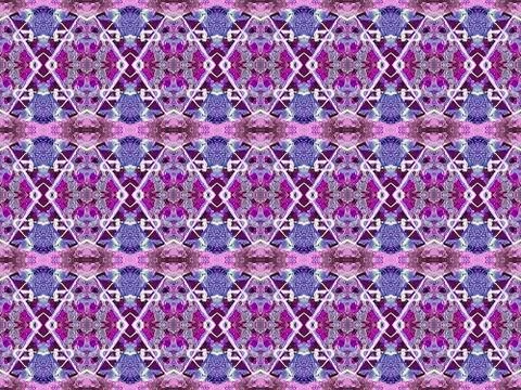Geometric Seamless Ornament Pattern Stock Illustration