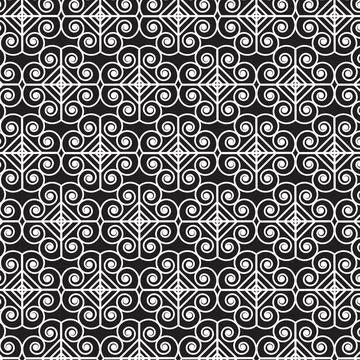 Geometric seamless pattern 1 Stock Illustration