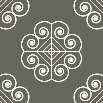 Geometric seamless pattern 3 Stock Illustration