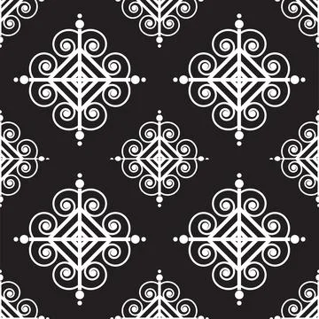 Geometric seamless pattern 4 Stock Illustration
