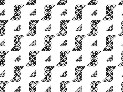 Geometric seamless pattern. Abstract graphic design simple pattern Stock Illustration