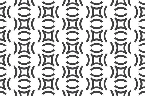 Geometric seamless pattern. Abstract graphic design simple pattern Stock Illustration