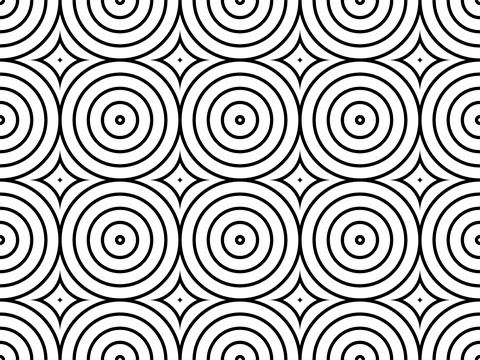 Geometric seamless pattern. Abstract graphic design simple pattern Stock Illustration