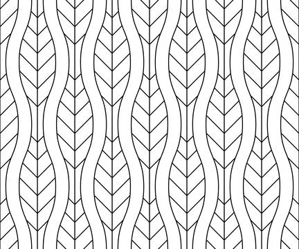 Geometric seamless pattern. Abstract graphic design simple pattern Stock Illustration