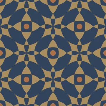 Geometric seamless pattern, abstract oriental style vector. Geometry floor .. Stock Illustration