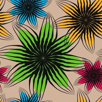 Geometric seamless pattern, abstract tiling background, vector repeat endless Illustrazione stock