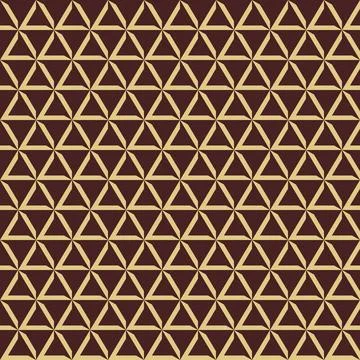 Geometric Seamless Pattern With Abstract Triangles 스톡 일러스트