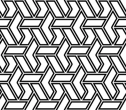 Geometric Seamless Pattern With Abstract Triangles 스톡 일러스트