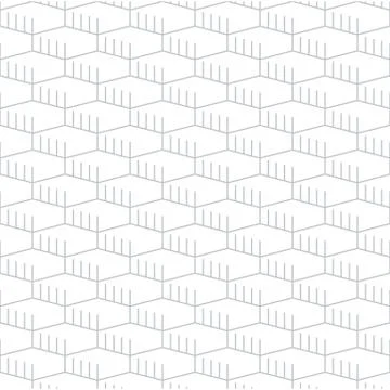 Geometric seamless pattern and background, linear design Stock Illustration