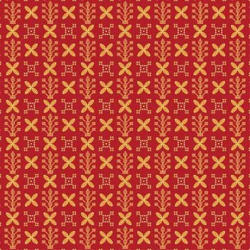 Geometric Seamless pattern background. Batik design seamless pattern  Stock Illustration