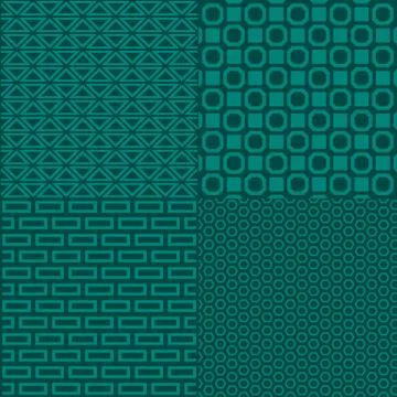 Geometric seamless pattern background Stock Illustration