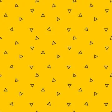 Geometric Seamless  pattern with black and white. Form a triangle, a line, a  Stock Illustration