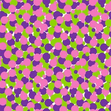 Geometric seamless pattern with circles. Stock Illustration