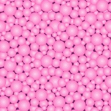 Geometric seamless pattern with circles. 스톡 일러스트