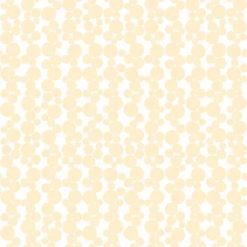 Geometric seamless pattern with circles. Illustrazione stock