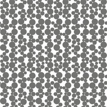 Geometric seamless pattern with circles. Stock Illustration