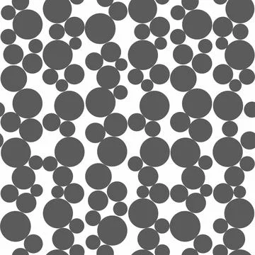 Geometric seamless pattern with circles. 스톡 일러스트