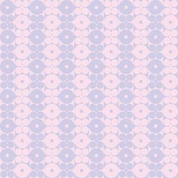 Geometric seamless pattern with circles. Stock Illustration