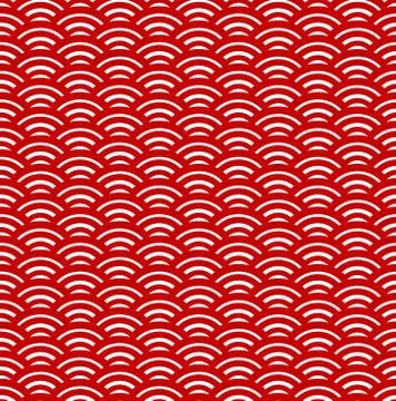 Geometric seamless pattern with circles, stripes, dots. Pattern for fashion a Stock Illustration