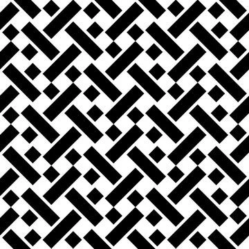 Geometric seamless pattern, composed of colorful rectangular and square sha.. Stockillustratie