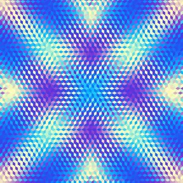 Geometric seamless pattern of a cubes in low poly style. 스톡 일러스트