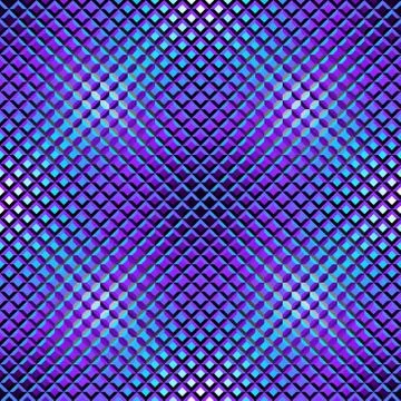 Geometric seamless pattern of a cubes in low poly style. Illustrazione stock